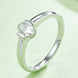 Moissanite 925 Sterling Silver Solitaire Ring
