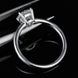1 Carat Moissanite 925 Sterling Silver Solitaire Ring