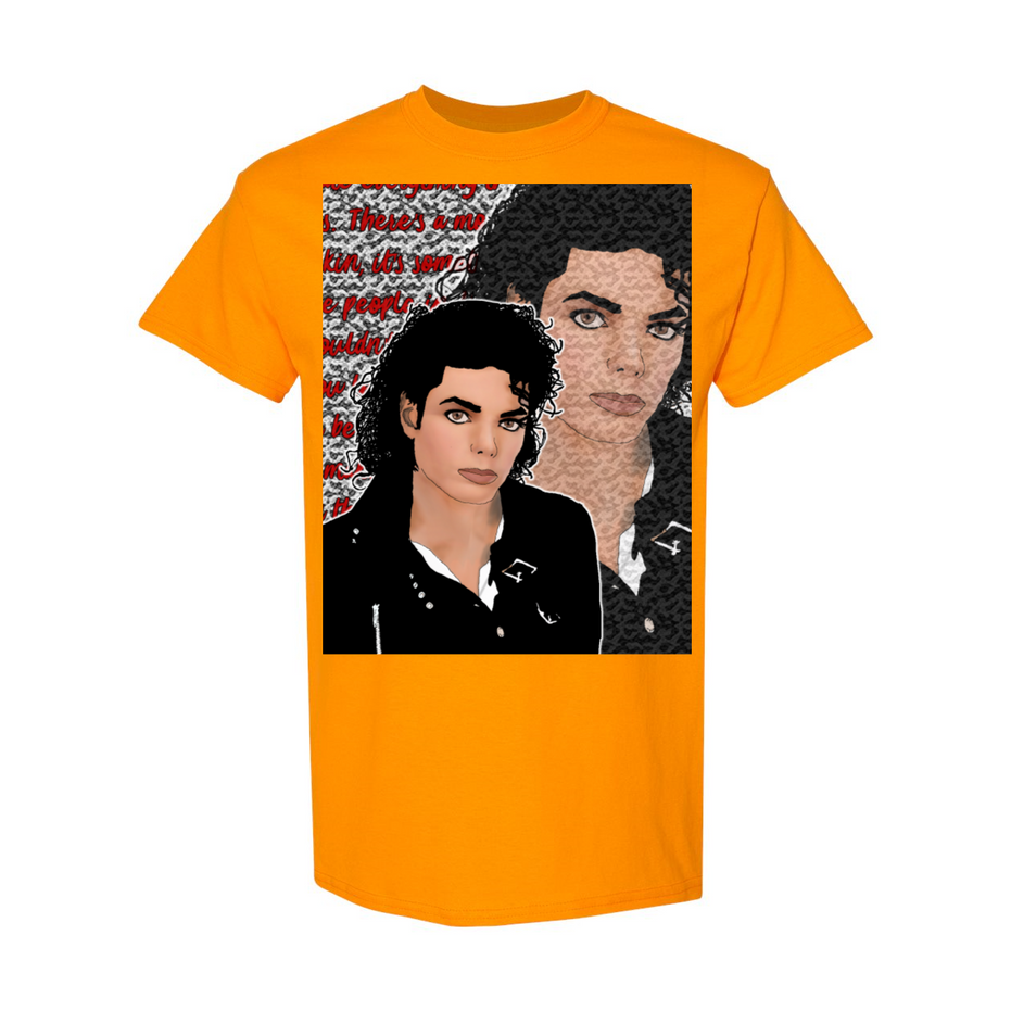 Kimante Michael Jackson Heavy Cotton T-Shirt - Kimante Discounted Fashionionable clothing 
