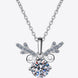 1 Carat Moissanite 925 Sterling Silver Necklace