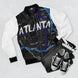 Atlanta Kimante All Black White Sleeves AOP Bomber Jacket
