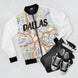 Dallas Kimante White AOP Bomber Jacket