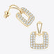 1.68 Carat Moissanite 925 Sterling Silver Drop Earrings