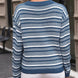 Striped Round Neck Long Sleeve Sweater