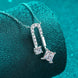 1.3 Carat Moissanite 925 Sterling Silver Necklace