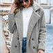 Full Size Lapel Collar Sherpa Coat