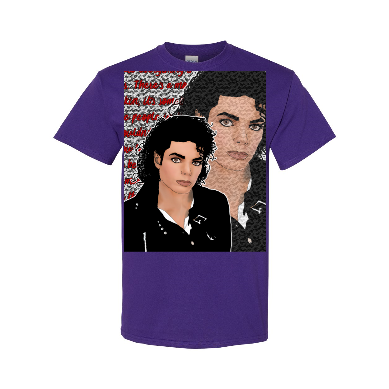 Kimante Michael Jackson Heavy Cotton T-Shirt - Kimante Discounted Fashionionable clothing 