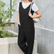 Double Take Full Size Sleeveless Straight Jumpsuit