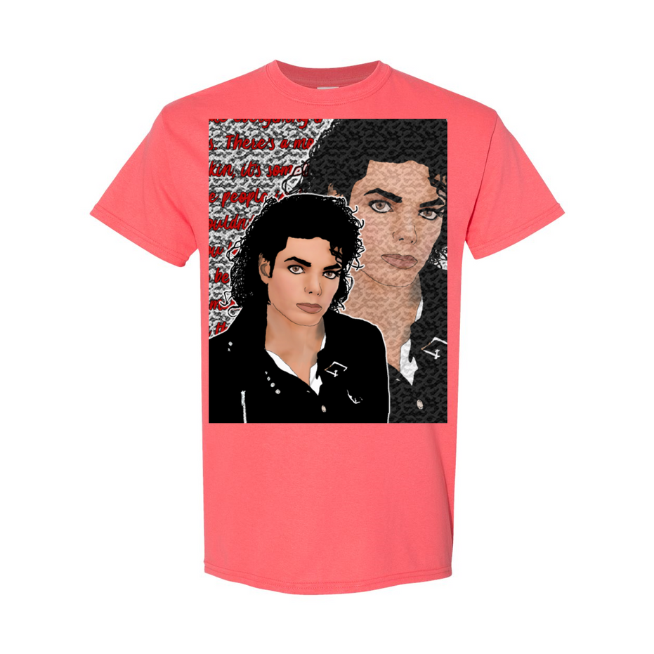 Kimante Michael Jackson Heavy Cotton T-Shirt - Kimante Discounted Fashionionable clothing 