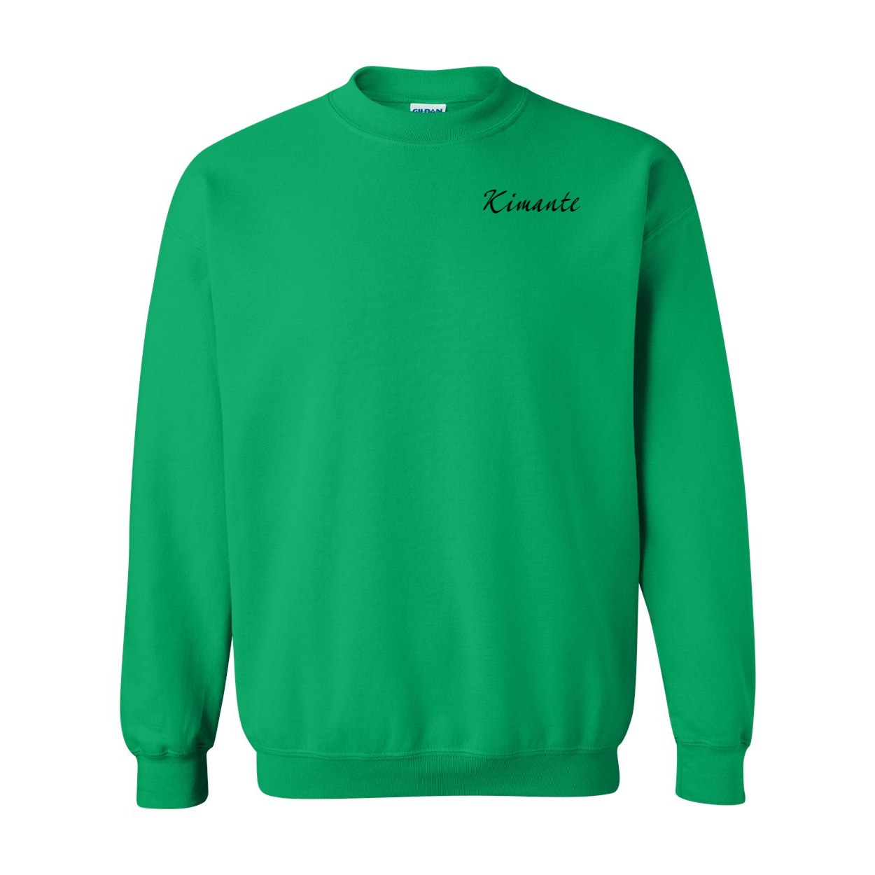 Kimante Black Logo Crewneck Sweatshirt - Kimante Discounted Fashionionable clothing 