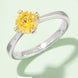 1 Carat Moissanite 925 Sterling Silver Solitaire Ring