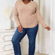 Double Take Drawstring Ribbed Long Sleeve T-Shirt