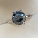 5 Carat Moissanite 925 Sterling Silver Ring