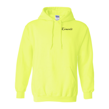 Kimante Black Logo Hooded Sweatshirt - Kimante Discounted Fashionionable clothing 