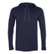 Kimante Black Logo Long Sleeve Hooded T-Shirt - Kimante Discounted Fashionionable clothing 
