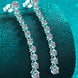 Adored 1.18 Carat Moissanite Long Earrings