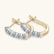 Moissanite 925 Sterling Silver Earrings