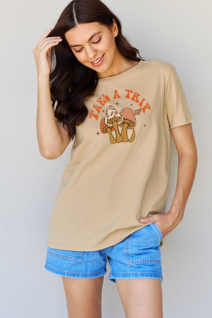 Simply Love Full Size TAKE A TRIP Graphic T-Shirt