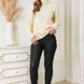 Heimish Full Size Long Sleeve Turtleneck Sweater with Side Slit