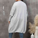 Plus Size Long Sleeve Pocketed Cardigan