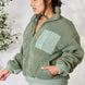 Heimish Full Size Zip Up Collared Neck Jacket