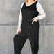 Double Take Full Size Sleeveless Straight Jumpsuit
