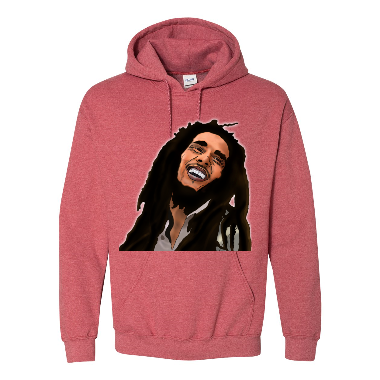 Heavy Blend Kimante Bob Marley Hoodie - Kimante Discounted Fashionionable clothing 