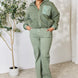 Heimish Full Size Zip Up Collared Neck Jacket