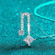 1.3 Carat Moissanite 925 Sterling Silver Necklace