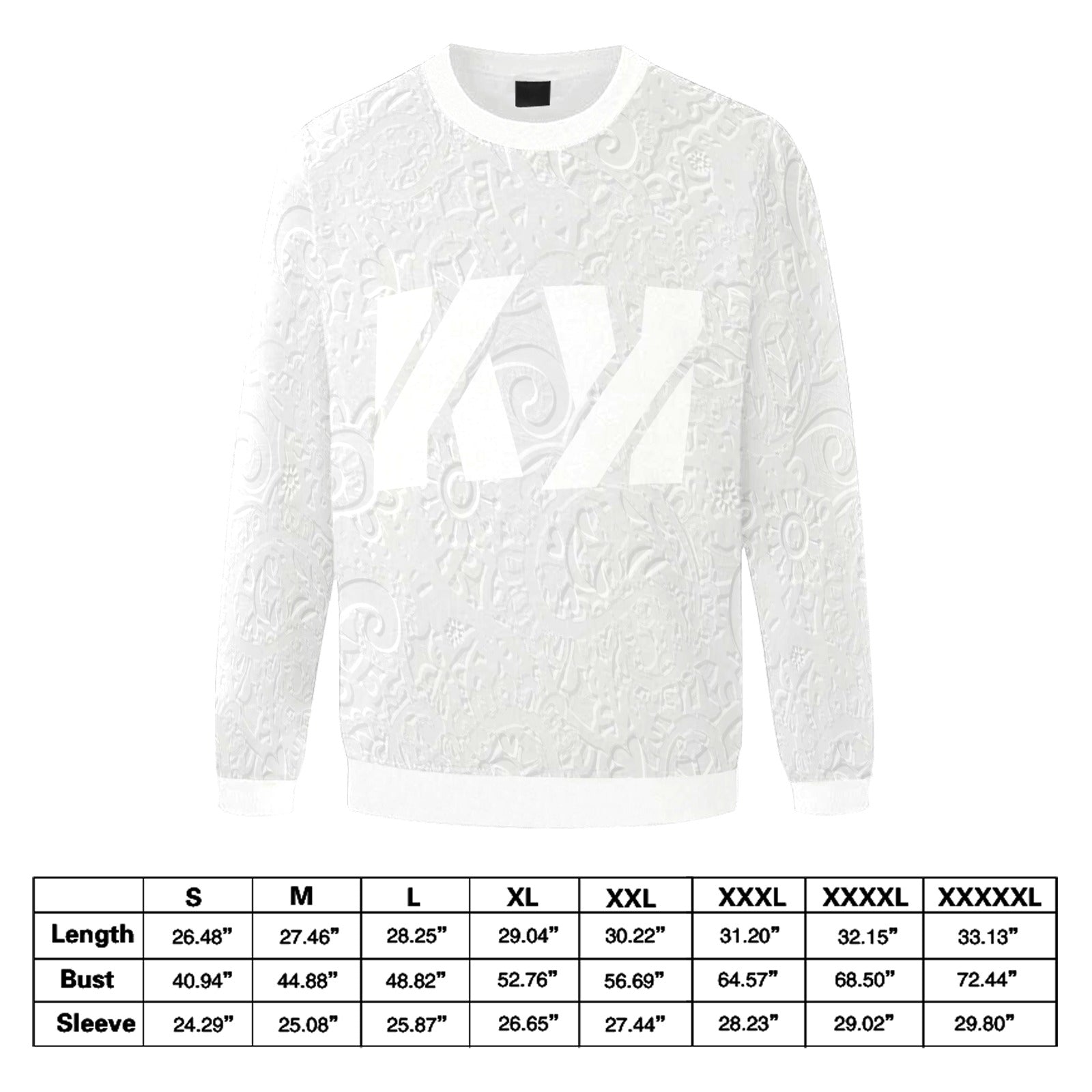 Kimante Logo Print Fuzzy Sweatshirt