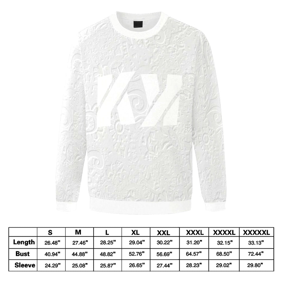 Kimante Logo Print Fuzzy Sweatshirt