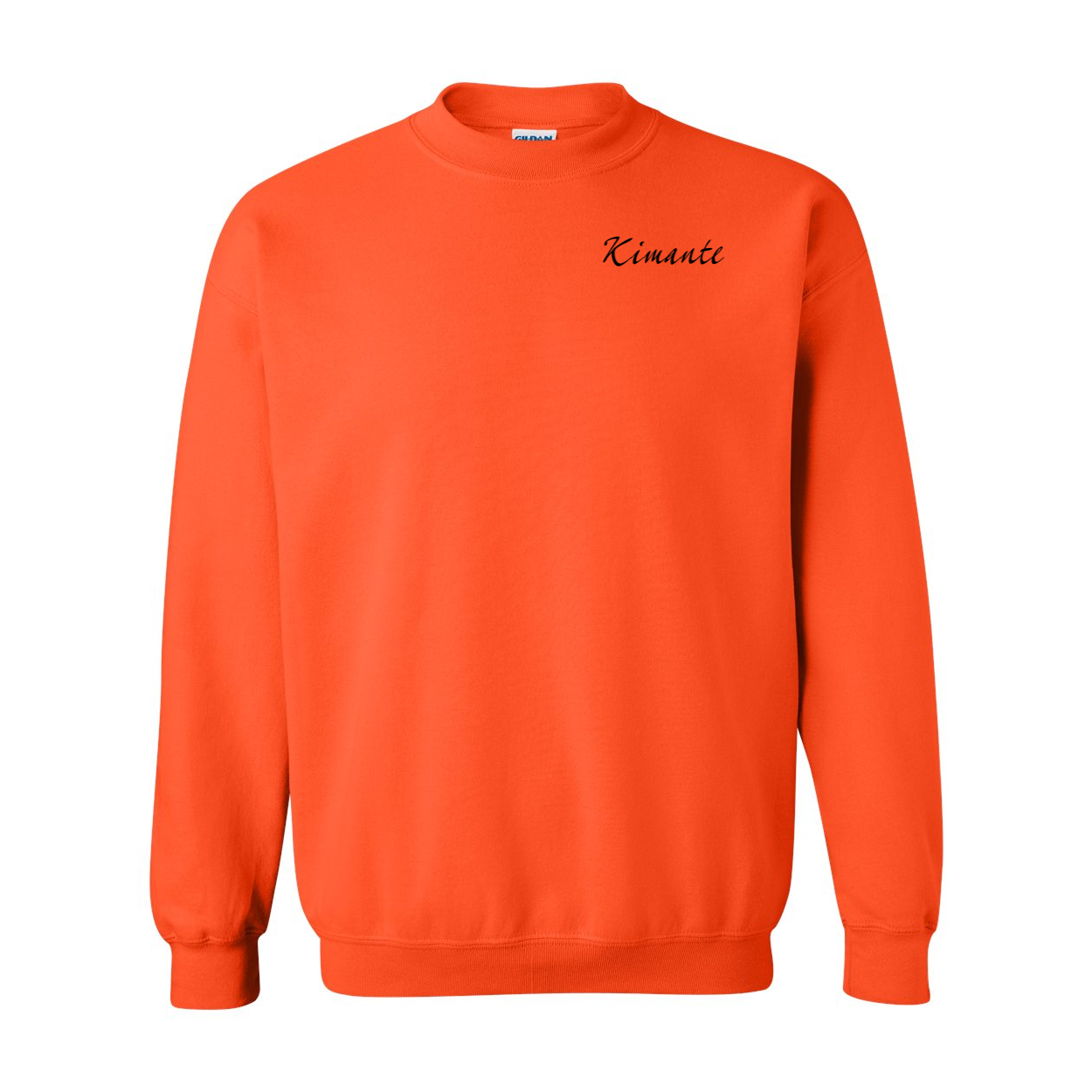 Kimante Black Logo Crewneck Sweatshirt - Kimante Discounted Fashionionable clothing 