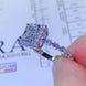 Adored 1 Carat Moissanite Square Ring