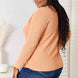 Basic Bae Half Button Long Sleeve Top
