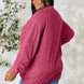 Basic Bae Full Size Ribbed Cocoon Cardigan