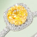 Adored 1 Carat Moissanite 925 Sterling Silver Halo Ring