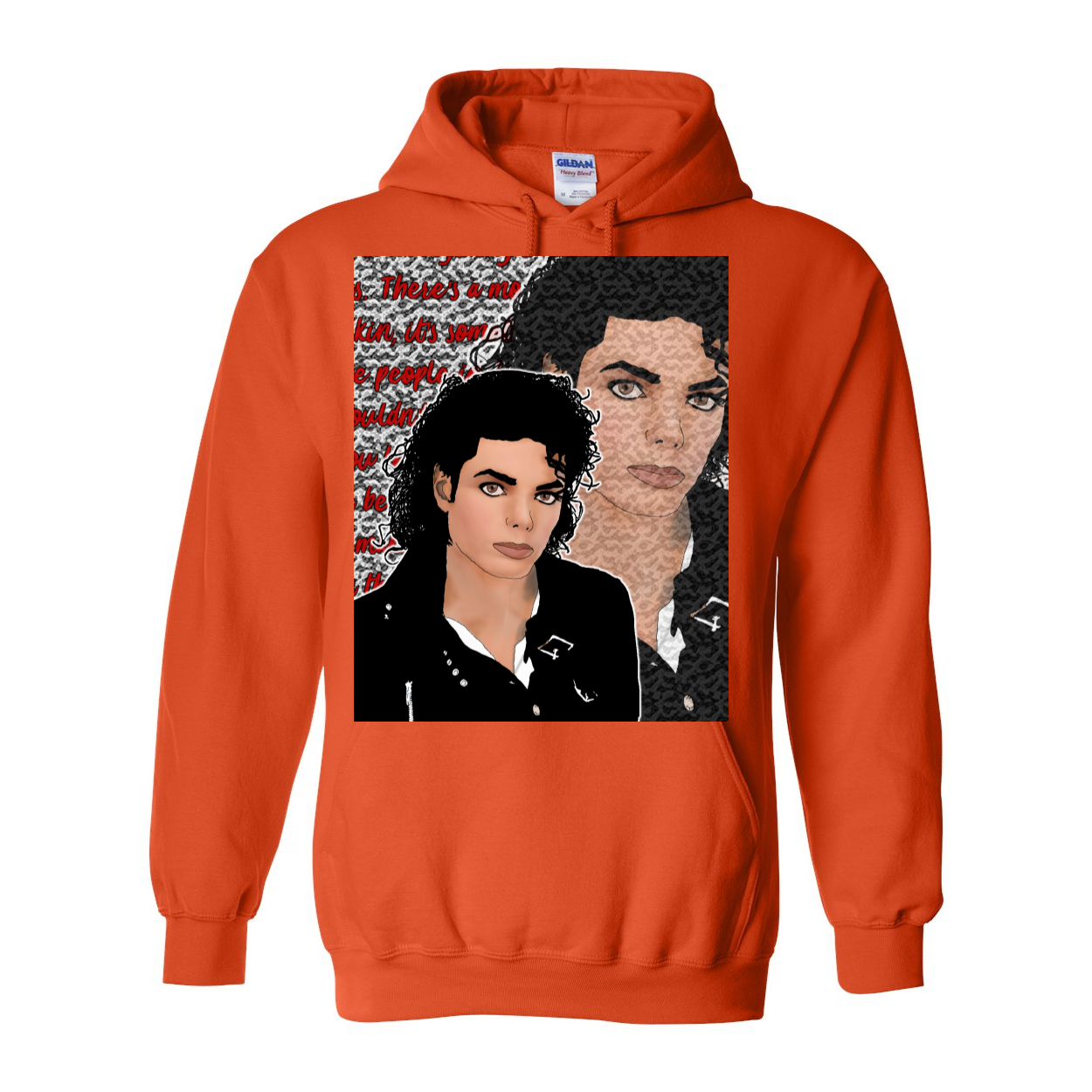 Kimante Michael Jackson Hooded Sweatshirt - Kimante Discounted Fashionionable clothing 