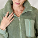 Heimish Full Size Zip Up Collared Neck Jacket