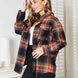 Double Take Plaid Dropped Shoulder Shirt
