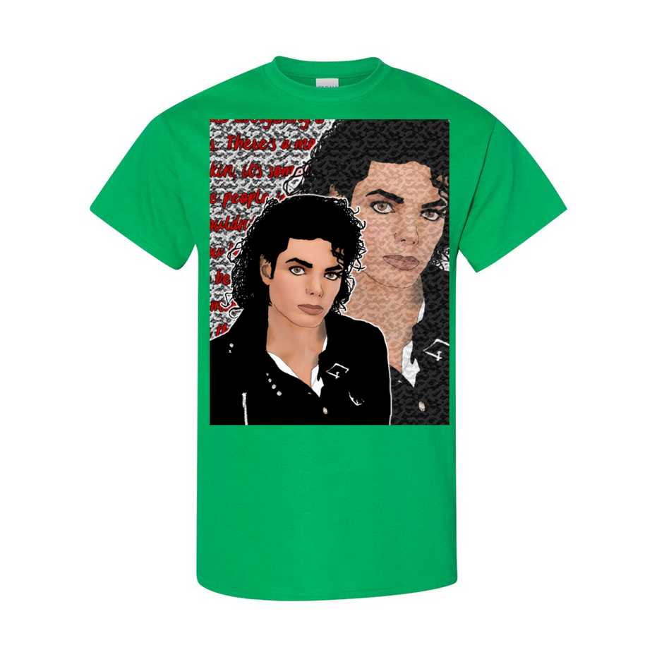 Kimante Michael Jackson Heavy Cotton T-Shirt - Kimante Discounted Fashionionable clothing 
