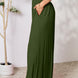 Double Take Full Size Smocked Wide Waistband Wide Leg Pants