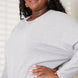 Double Take Seam Detail Round Neck Long Sleeve Top
