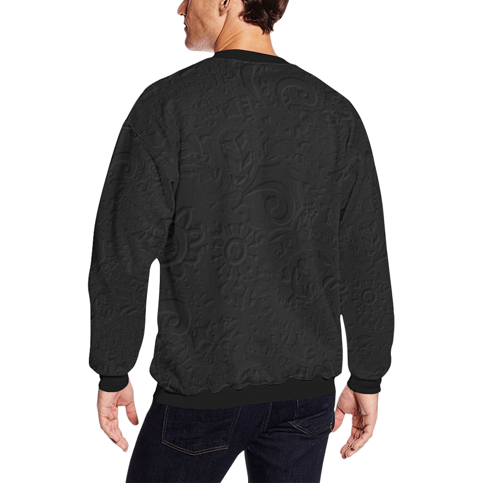 Kimante Logo Print Fuzzy Sweatshirt