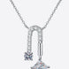 1.3 Carat Moissanite 925 Sterling Silver Necklace