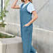 Double Take Full Size Sleeveless Straight Jumpsuit