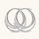 Moissanite 925 Sterling Silver Layered Earrings