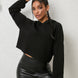 Lace-Up Long Sleeve Hoodie