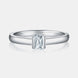 Moissanite 925 Sterling Silver Solitaire Ring