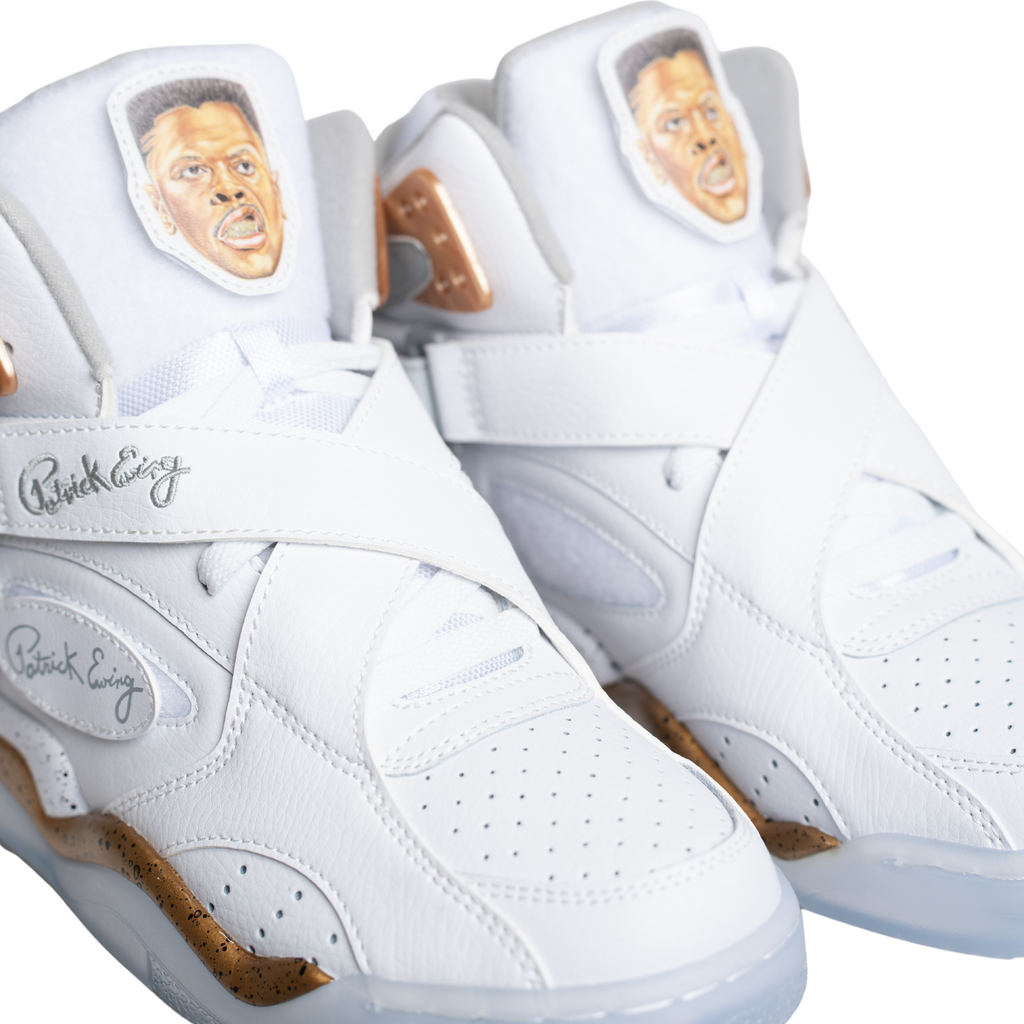 ROGUE White/Gold x LAURENS J by Ewing Athletics