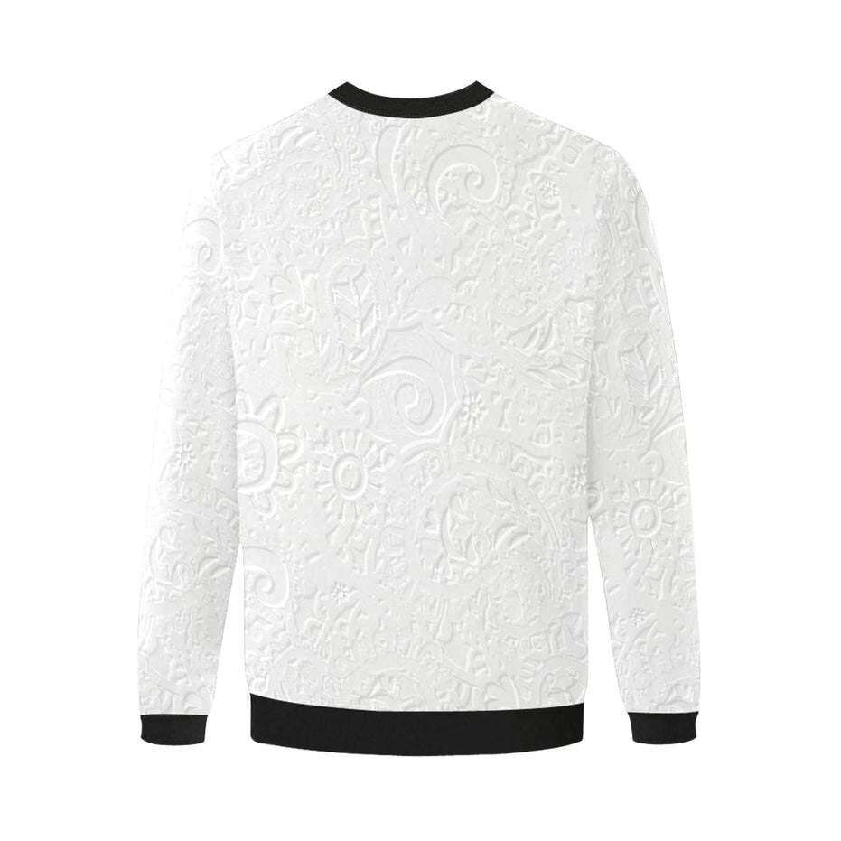 Kimante Logo Print Fuzzy Sweatshirt